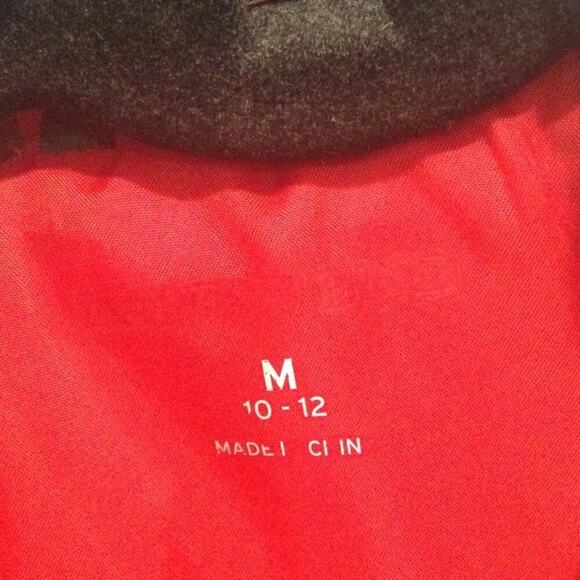 Lands’ End Womens Down Filled Vest Size M Red Plaid Preppy English Countryside - Picture 3 of 8